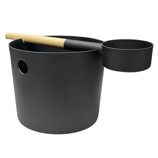 KOLO Bucket & Ladle - Black - Sauna Super